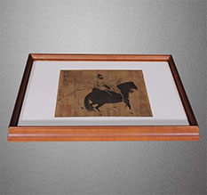 昭通市书画装裱配框服务案例